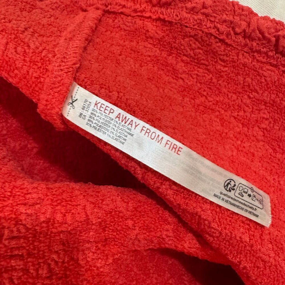 Anthropologie Textured Racerback Tank in Red | Medium | New NwT - Picture 9 of 10